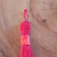 The tassel may have Style! I glued ribbon over the top of wrapped thread, on this tassel.