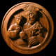 St. Joseph and Christ Child, American black walnut