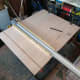 Fitting the second drawer support in the side panel