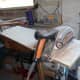 Plywood cut to the required length with circular saw.