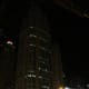 The Chicago Tribune Tower; picture taken at night in December 2015. Kind of got it by accident, really . . .