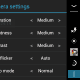 Video recording controls and options