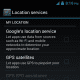 GPS settings