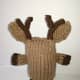 Photo 13. Reindeer wearing his new antlers.