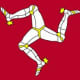 Manx Flag - a triskelion.