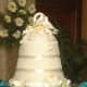 This bell-shaped wedding cake was made by my sister for her son's wedding.
