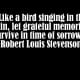 Robert Louis Stevenson Quote