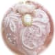 Lace Cameo Victorian christmas Ornament