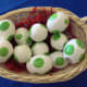 Yoshi eggs for decorating a Yoshi-themed party!