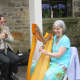 Kathy and her husband made our ceremony amazing. She played the harp while he played a tin flute.