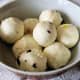 A modification of our chevre de provence, shaping them cheese into balls rather than medallions.