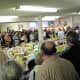 The blessing, taken while holding my camera as high above my head as I could, so please forgive the blurriness! Blessing were done from 12-3.