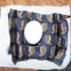 Make sure the right side of the fabric is touching the egg.