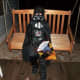Darth Vader says "Happy Halloween!"