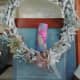 Christmas garland from paper