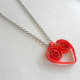 Quilled pendant.