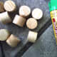 Gather your wooden plugs and Liquid nails adhesive.
