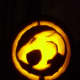 This Thundercats pumpkin was easy to carve and looked great in the end.