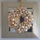 Image #3 - Champagne and White Christmas Ornament Wreath