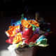It took buckets of butterflies to cover the cross.