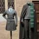 The official male and female Slytherin costumes.
