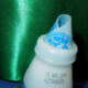 6. Glue the cone to the top of the assembled yogurt bottle