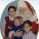 Santa wonders when this will be over. Terrorizing little children is taxing work.