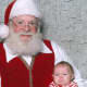This baby is an early learner and is especially perceptive. Santa is downright scary!