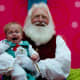 Santa's enjoyment is a little disturbing.