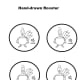 Here are some roosters that you can print, color, and cut.