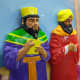 Birth of Christ display booth at Orchard Road.