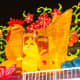 Elaborate rooster-themed display to welcome the Year of the Rooster 2017.