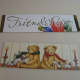 Some card designs lend themselves to vertical bookmarks and others to horizontal like the ones in this photo.
