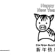 Right-click to copy, then paste this greeting card into a word-processing or publishing program. Fold the blank half behind to make the card.