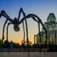 Sculpture of a spider mother by Louise Bourgoise