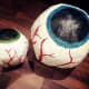 These are my Halloween eye decorations after painting.