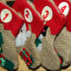 It would be easy to hang some stockings and add some labels to make a cute calendar.
