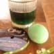 Process/Materials for Baubles and Ribbons Egg
