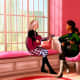 Best friends Barbie and Teresa.