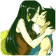 Luffy and Boa Hancock kissing