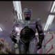 Sparks emitting as Robo gets shot.