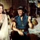 Film stars Susan Hayward and John Wayne.