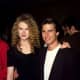 Kidman alongside then-husband Tom Cruise at the 1992 premiere of Far and Away. 