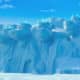 The ice mountain actually looks as though it holds some real size and weight to it as opposed to the last movie where it looked like a toy.