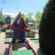 Proverbial windmill on the Bunny Hutch course in Lincolnwood, Illinois.