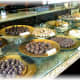 Some of the available truffles for sale inside of the Cocoamoda Restaurant