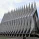 The Cadet Chapel at United States Air Force Academy, Colorado Springs