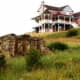 Fancy house up on a hill overlooking most of Cripple Creek