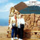 Summit of Pikes Peak with my mother.