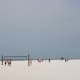 A game of beach volleyball is one of many ways to enjoy a day at this beach.